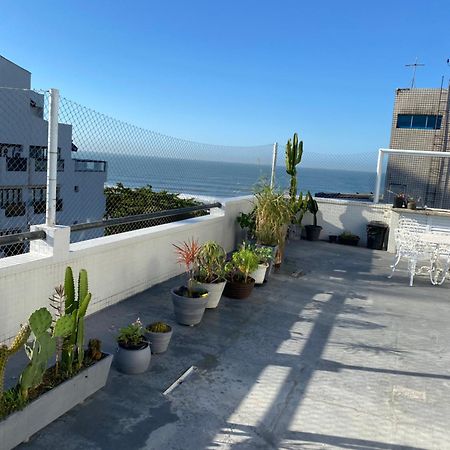 Cobertura Com Area Externa Com Vista Para O Mar Na Melhor Praia Do Guaruja Tomboアパートメント エクステリア 写真